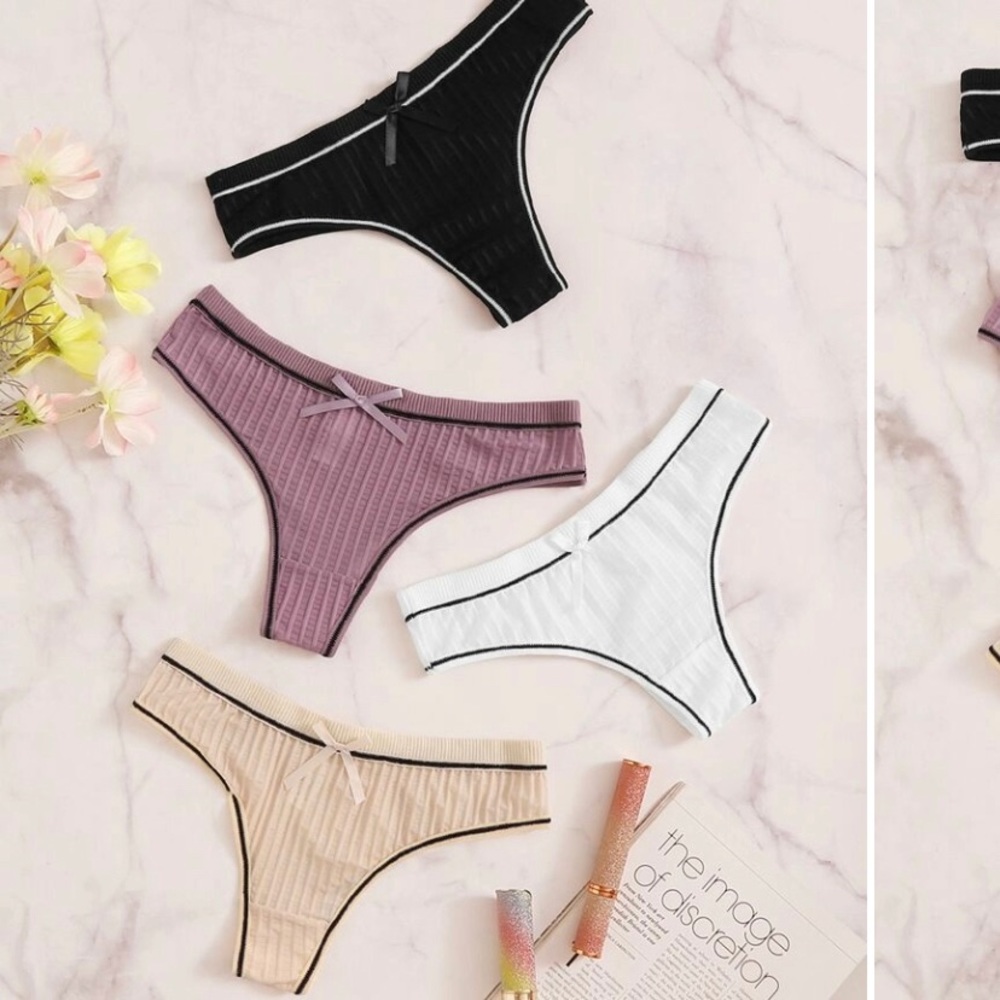🎃🆕 Rib Panty 4 pack🎃